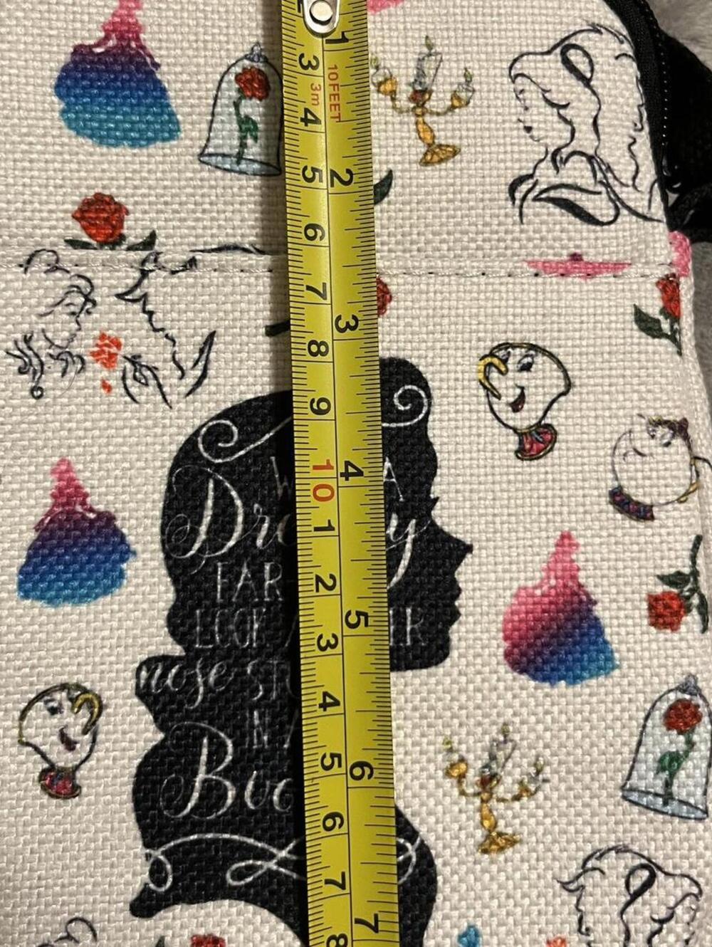 Disney Beauty and the Beast Crossbody Bag Multi Color New - Picture 3 of 3